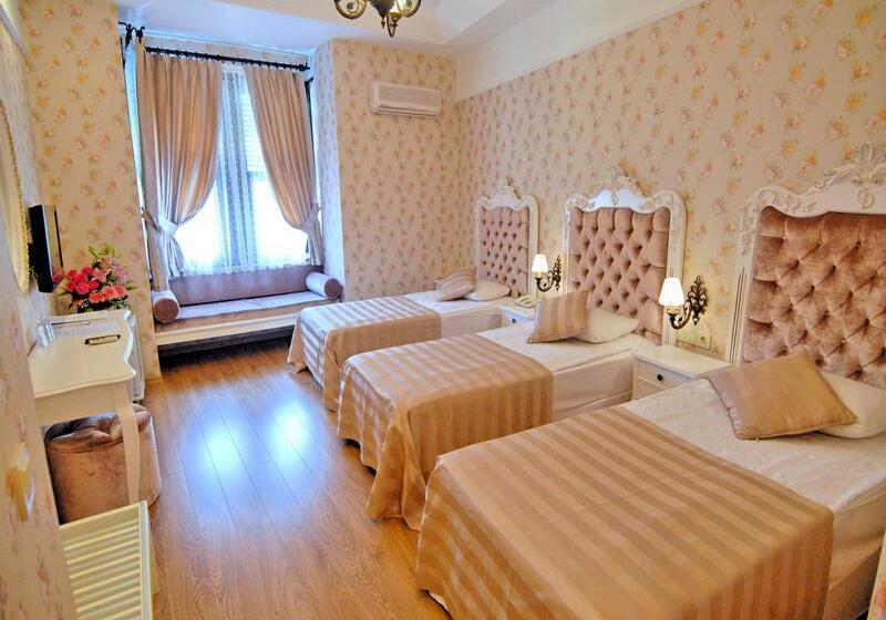 اتاق استاندارد سه نفره, Aspen Hotel Kaleiçi
