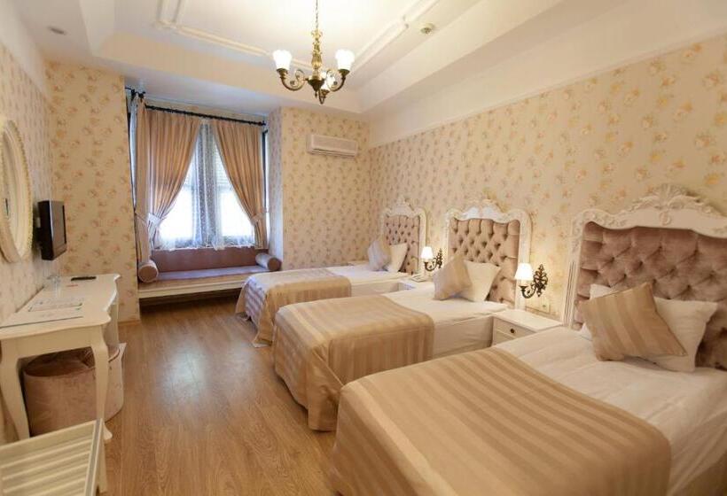 اتاق استاندارد سه نفره, Aspen Hotel Kaleiçi