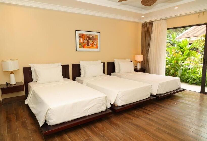 اتاق استاندارد سه تخته با چشمانداز باغ, Lalita Tam Coc Resort & Spa