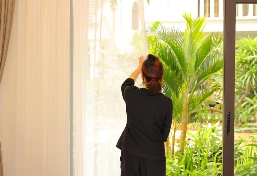 اتاق استاندارد سه تخته با چشمانداز باغ, Lalita Tam Coc Resort & Spa