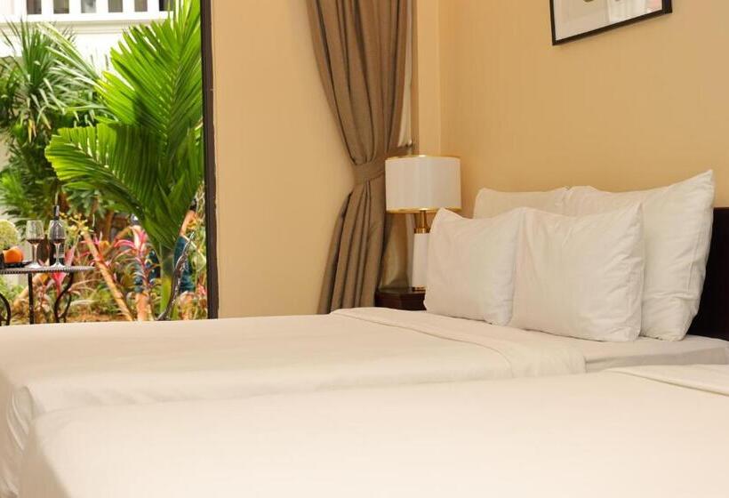 اتاق استاندارد سه تخته با چشمانداز باغ, Lalita Tam Coc Resort & Spa