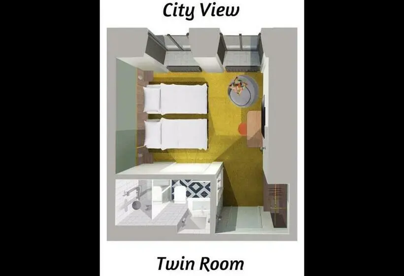 スタンダードシティビュールーム, Four Rooms City