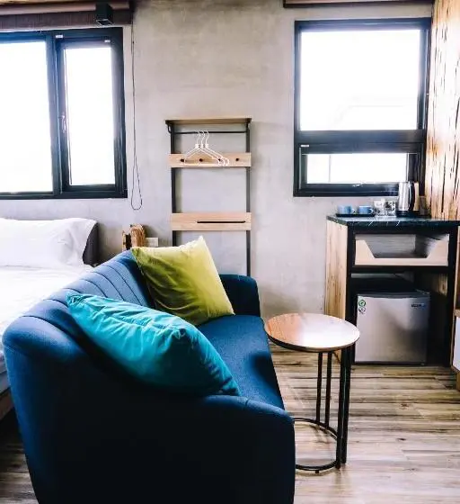 اتاق استاندارد با تراس, 似禾苑民宿 Siheyuan Homestay