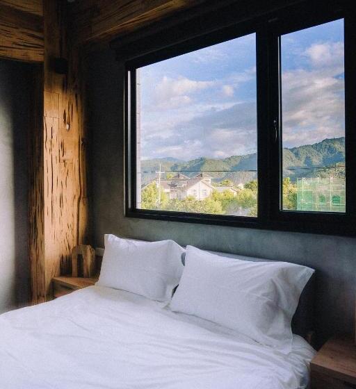 اتاق استاندارد با تراس, 似禾苑民宿 Siheyuan Homestay