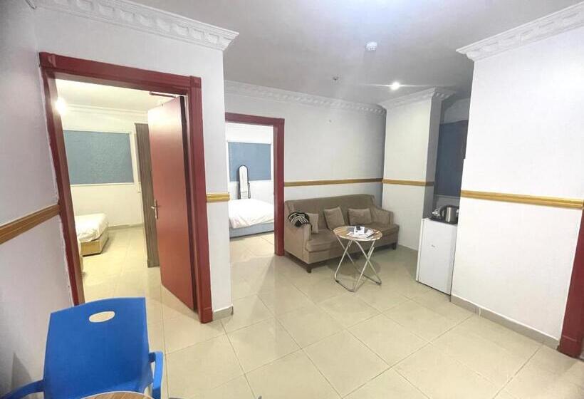 ２ベッドスイートルーム, Al Quba Al Thahbia Hotel Suites 2