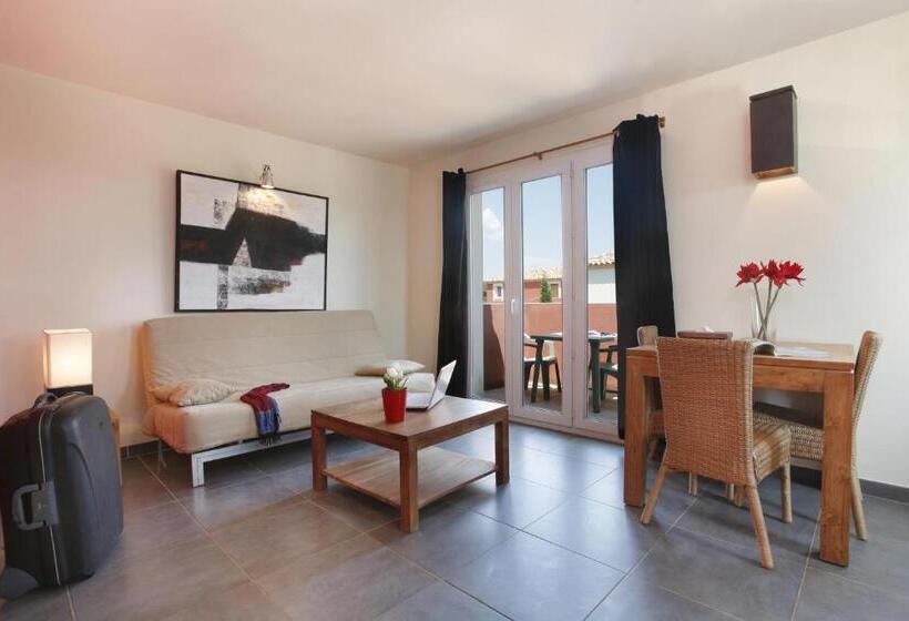 شقة غرفة نوم واحدة مزودة بشُرفة, Hôtel Domaine Le Milos