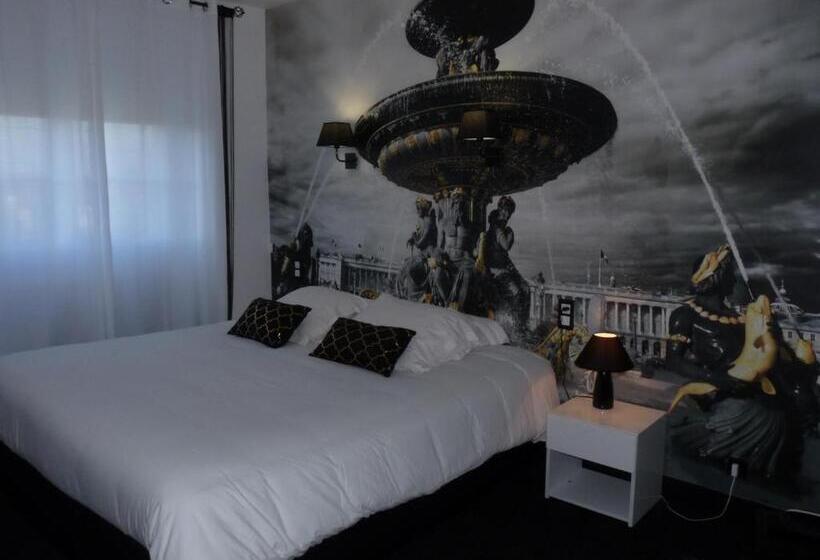 غرفة قياسية سرير كينج, Hôtel Patton