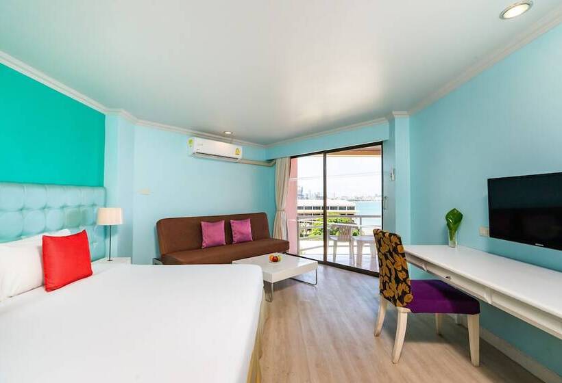 اتاق سوپریور با چشم‌انداز دریا, Bella Villa Metro