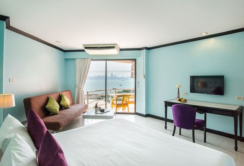 اتاق سوپریور با چشم‌انداز دریا, Bella Villa Metro