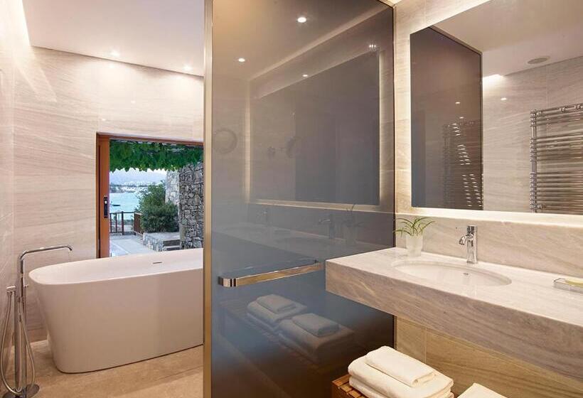 جناح جونيور مزوَّد بحمام سباحة, Elounda Peninsula Luxury Resort, Six Senses Spa