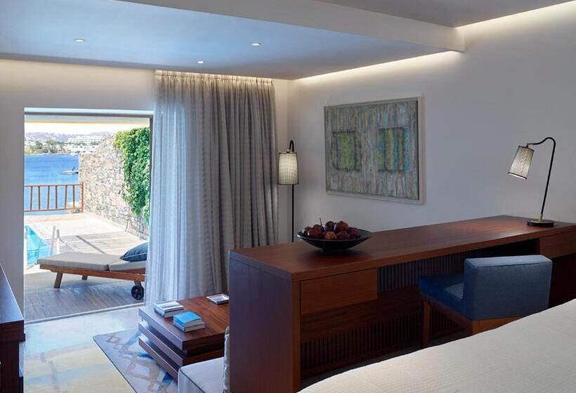 전용 풀장 주니어 스위트, Elounda Peninsula Luxury Resort, Six Senses Spa