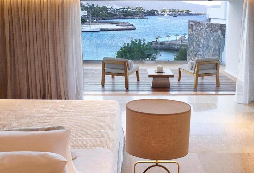 جناح جونيور مطلّ علي البحر, Elounda Peninsula Luxury Resort, Six Senses Spa