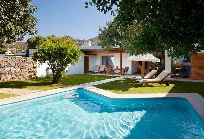 수영장이 있는 3베드룸 빌라, Elounda Peninsula Luxury Resort, Six Senses Spa