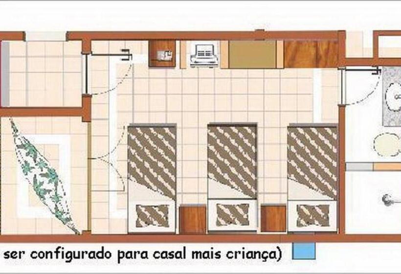 スタンダードトリプルルーム, Privillage Praia Pousada De Charme