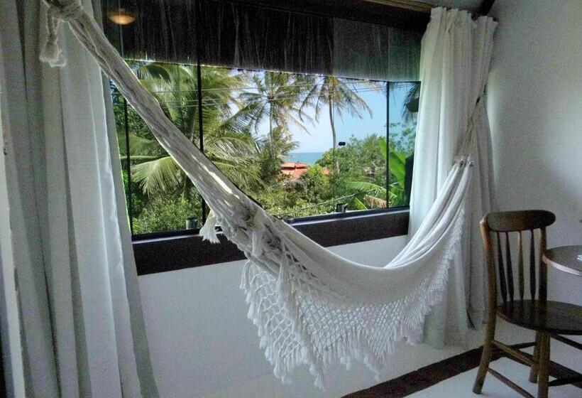 غرفة سوبيريور ذات إطلالة جانبية على البحر, Privillage Praia Pousada De Charme