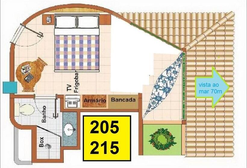 サイドシービュースーペリアールーム, Privillage Praia Pousada De Charme
