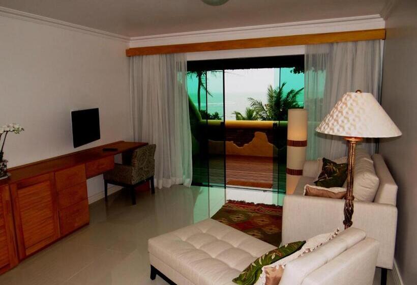 غرفة بريميوم مطلّة علي البحر, Privillage Praia Pousada De Charme