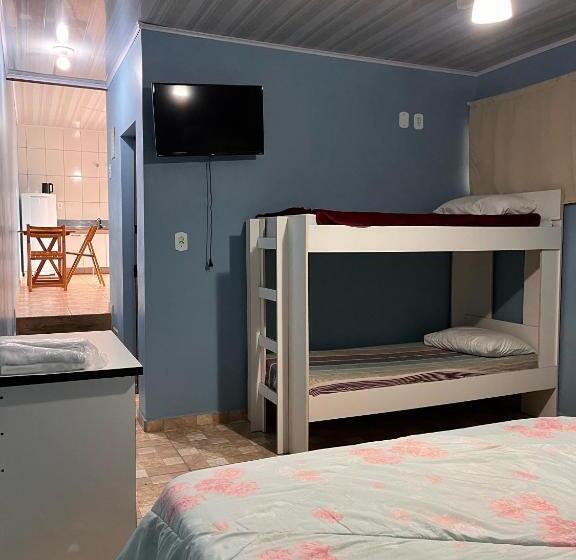 バルコニー付き1ベッドルームアパートメント, Recanto Paraíso Aventuras