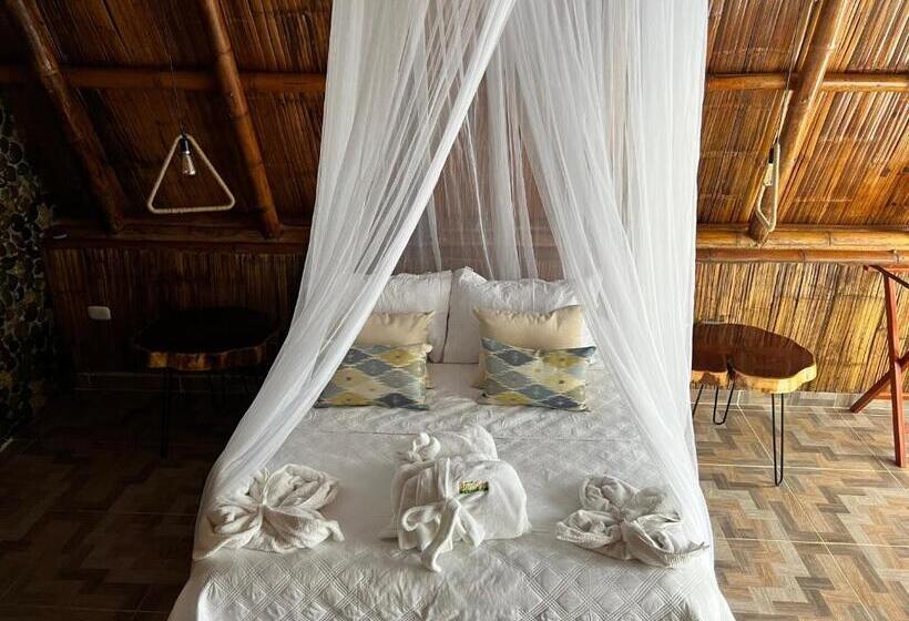 بانگلوی سوپریور, Ecohabs Bamboo Parque Tayrona   Dentro Del Pnn Tayrona