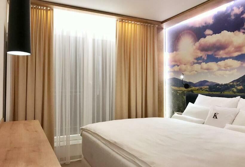 バルコニー付きスタンダードルーム, Wellness Penzion Lázně Kvilda