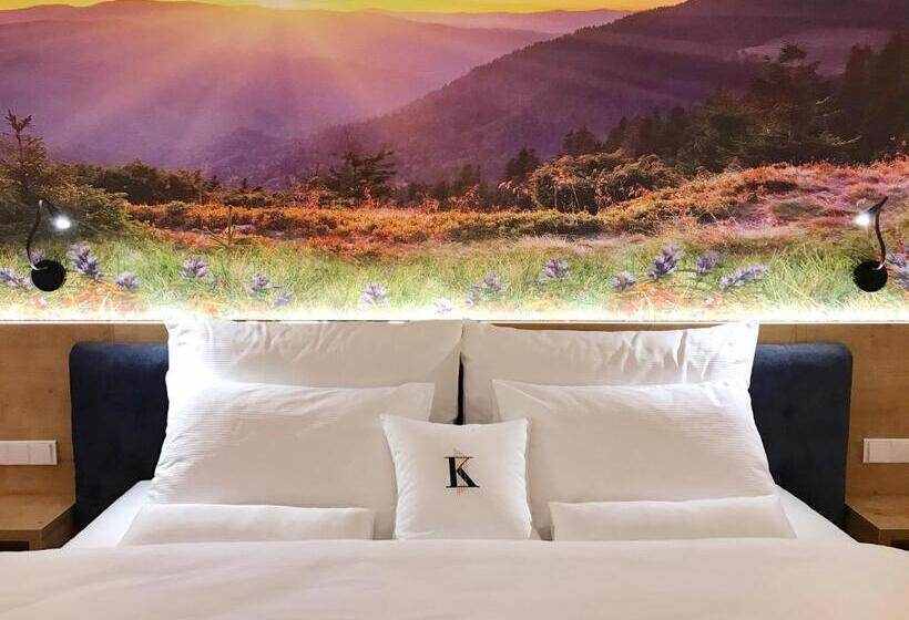 バルコニー付きデラックスルーム, Wellness Penzion Lázně Kvilda