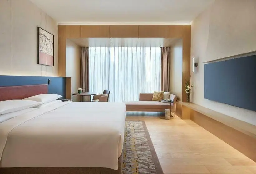 キングサイズベッドのスタンダードルーム, Hyatt Regency Ningbo Hangzhou Bay