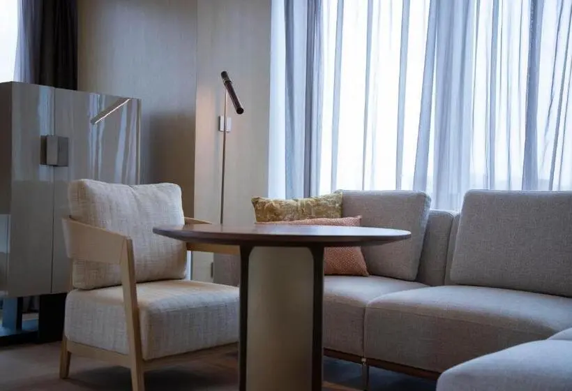 キングサイズベッドのデラックスルーム, Hyatt Regency Ningbo Hangzhou Bay