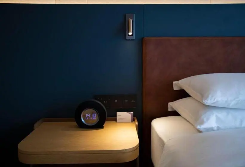 キングサイズベッドのスタンダードルーム, Hyatt Regency Ningbo Hangzhou Bay