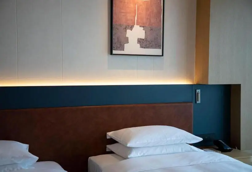 キングサイズベッドのスタンダードルーム, Hyatt Regency Ningbo Hangzhou Bay