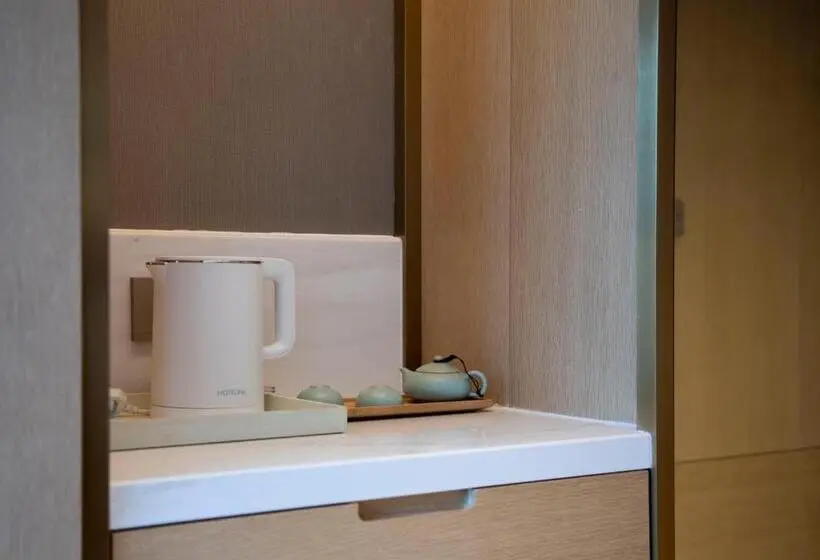 キングサイズベッドのスタンダードルーム, Hyatt Regency Ningbo Hangzhou Bay