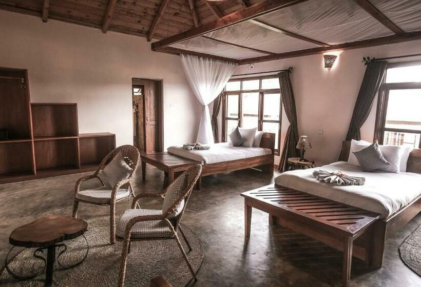 バルコニー付きデラックスルーム, Ngorongoro Marera Mountain View Lodge
