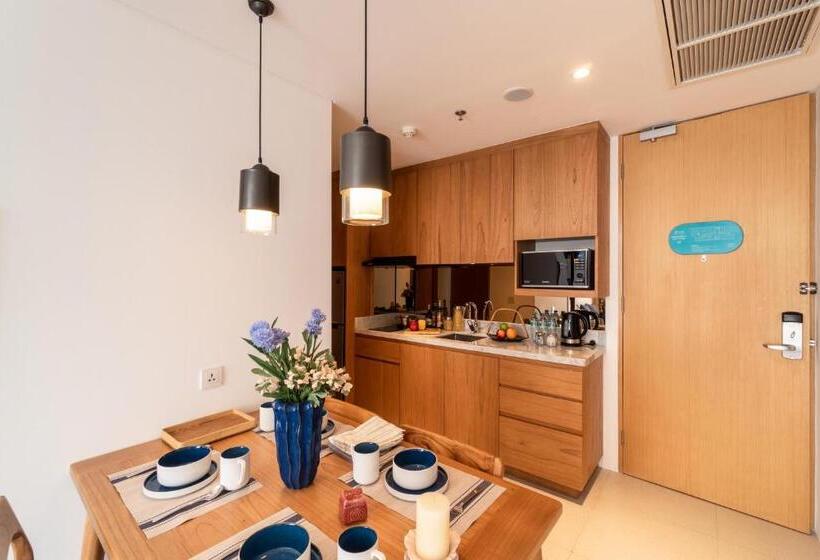 Апартаменты Premium 2 Спальни, Citadines Berawa Beach Bali