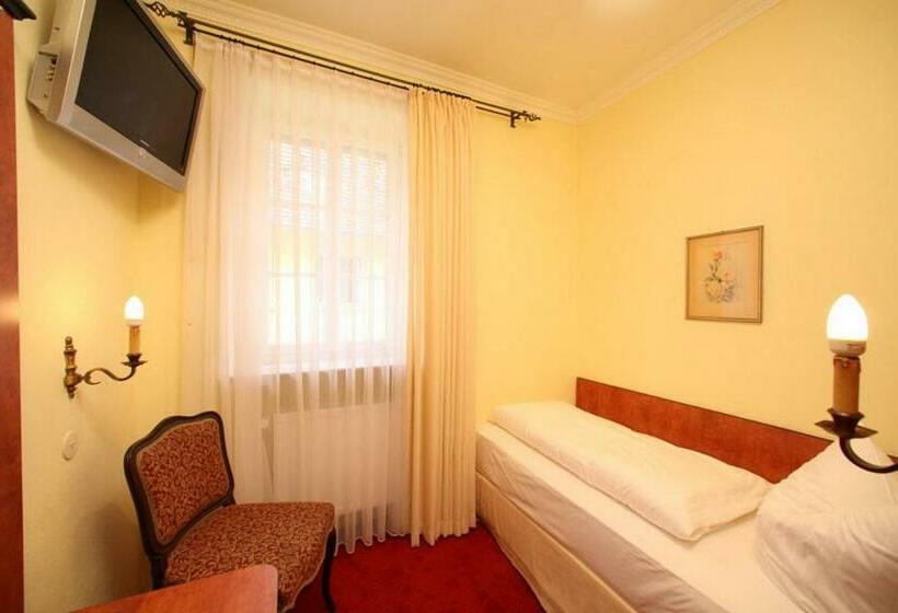 غرفة قياسية فردية, Gästehaus Plönlein Hotel Goldener Hirsch Rothenburg