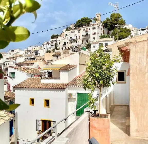 اتاق استاندارد با تراس, Blue Sardine Hostal Boutique Altea Adults Only