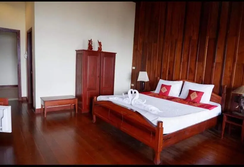 اتاق استاندارد با بالکن, Kongmany Colonial House