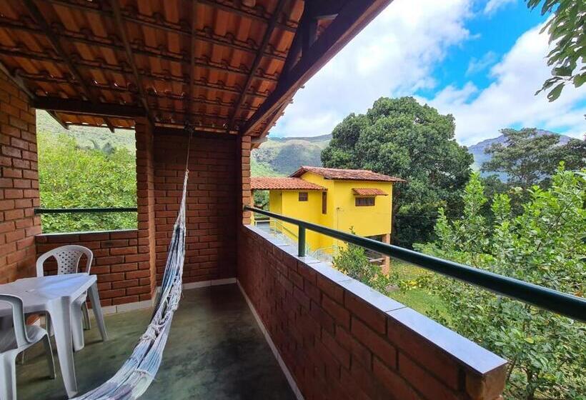 חדר דלוקס עם מרפסת, Casa Da Trilha