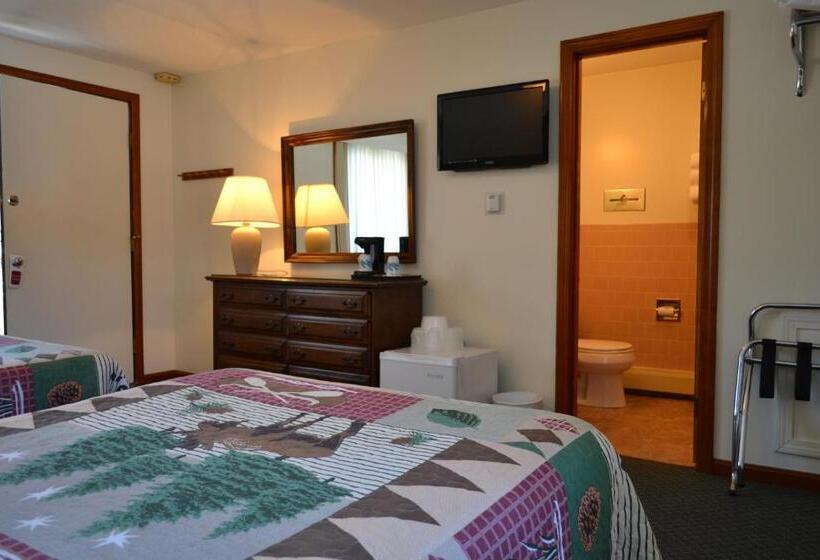 غرفه قياسيه سريرين مزدوجين, Kancamagus Lodge