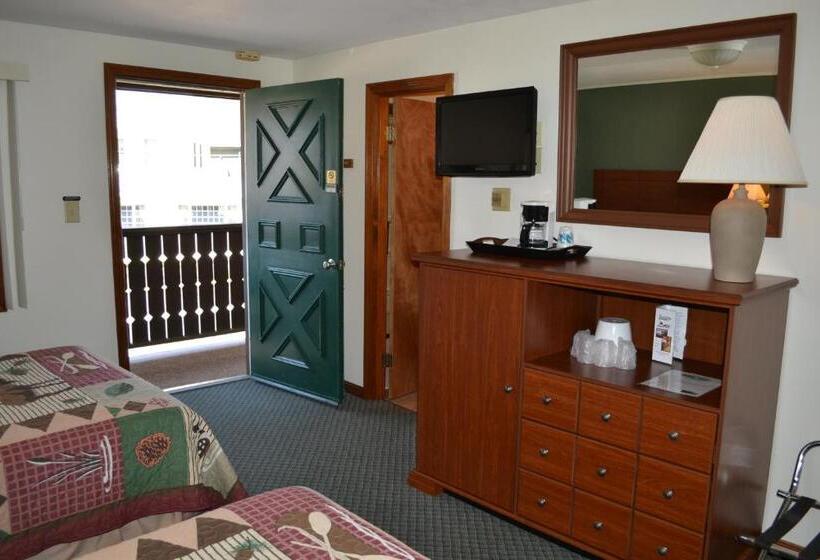 غرفه قياسيه سريرين مزدوجين, Kancamagus Lodge