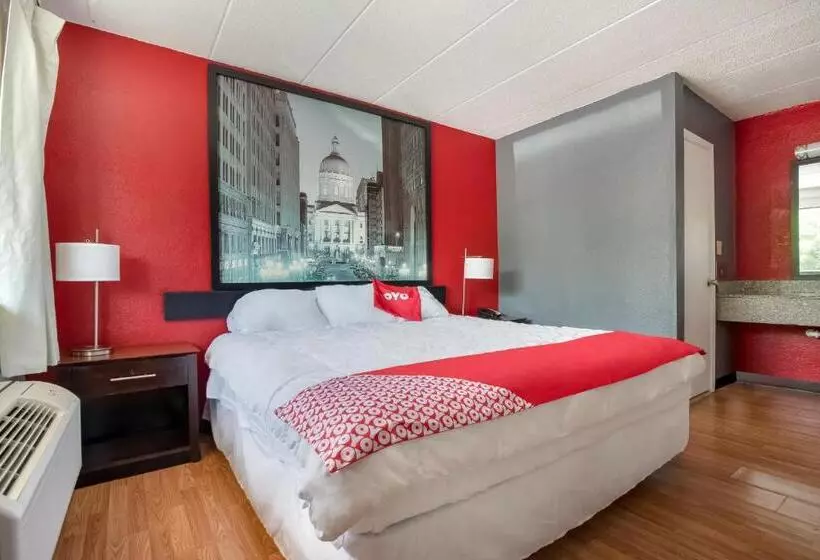 اتاق استاندارد با تخت بزرگ, Day S Inn & Suites By Wyndham Indianapolis Airport East
