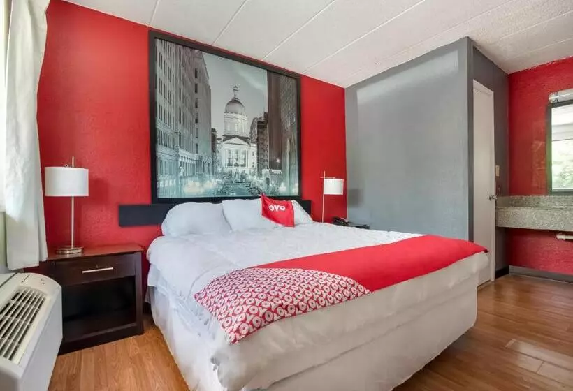 اتاق استاندارد با تخت بزرگ, Day S Inn & Suites By Wyndham Indianapolis Airport East