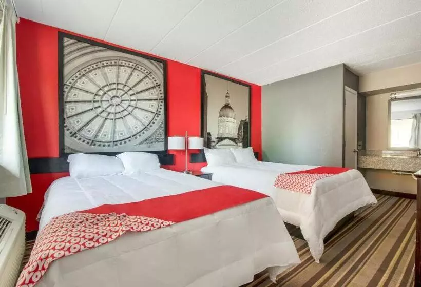 اتاق استاندارد با 2 تخت دوبل, Day S Inn & Suites By Wyndham Indianapolis Airport East