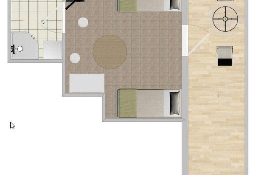 חדר אקונומי, Villa Elly