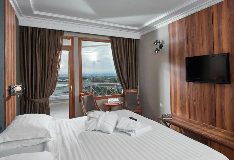 غرفة قياسية مطلّة علي البحر, Royal Hotel Thessaloniki