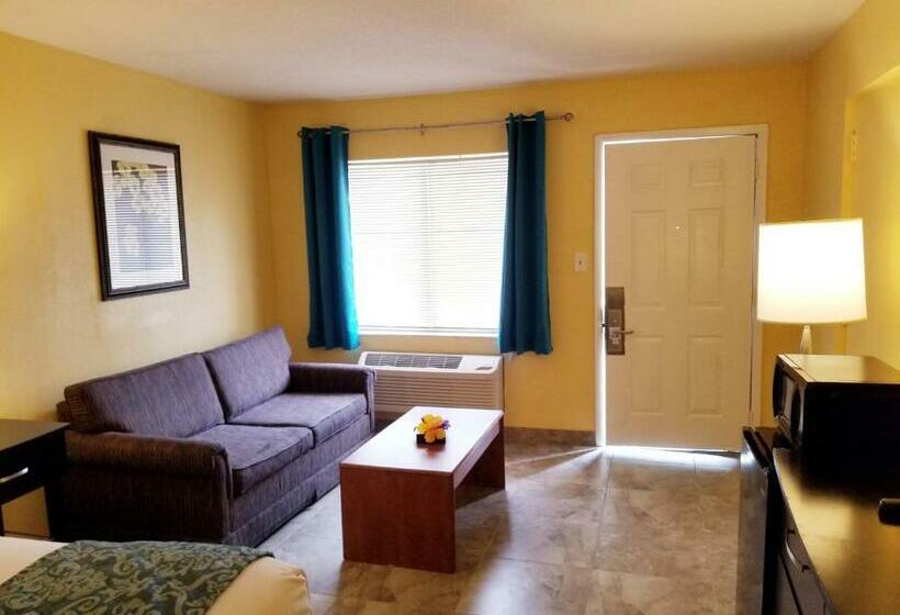 キングサイズベッドのデラックスルーム, Shining Light Inn & Suites