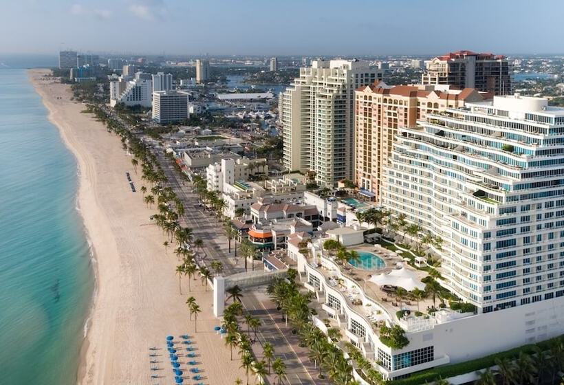 海の見えるダブルベッドスタンダードルーム, The Ritzcarlton, Fort Lauderdale
