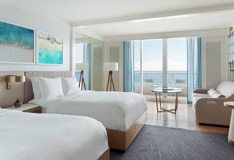２ダブルベッドのスタンダードルーム, The Ritzcarlton, Fort Lauderdale