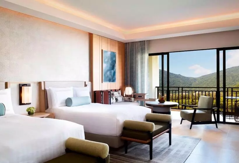 ２ダブルベッドのスタンダードルーム, The Ritzcarlton Sanya, Yalong Bay