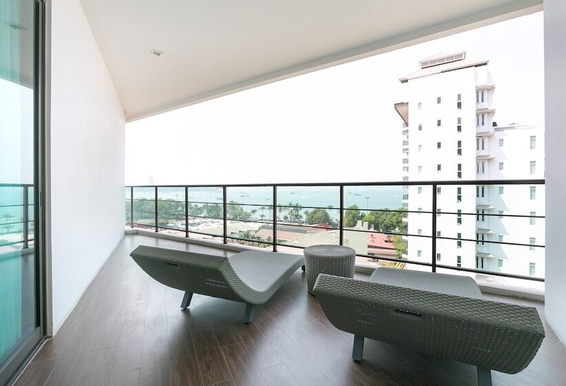 프리미엄 룸, Pattaya Discovery Beach Hotel   Sha Extra Plus