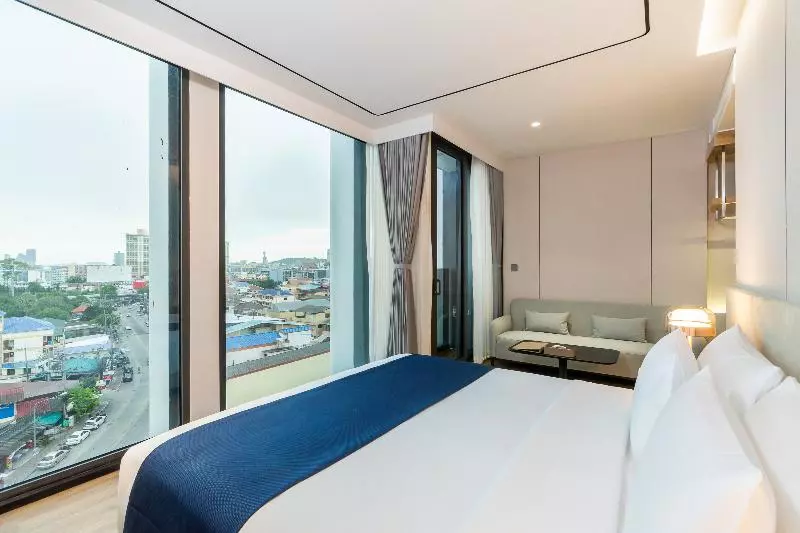 اتاق استاندارد با چشمانداز باغ, Sunrise Diamond Beach Resort Grand Select