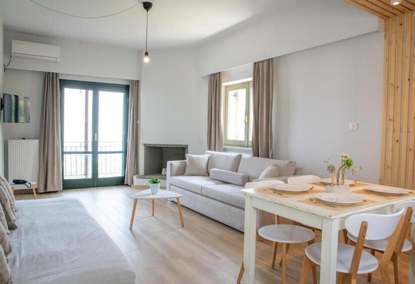 带1个卧室的带海景的公寓, Marabou